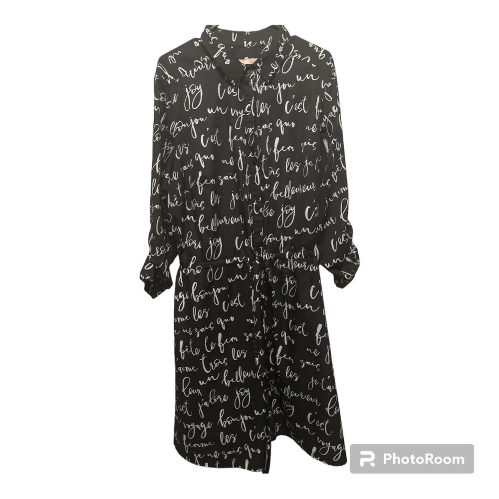 Graffiti dress 1x pockets!